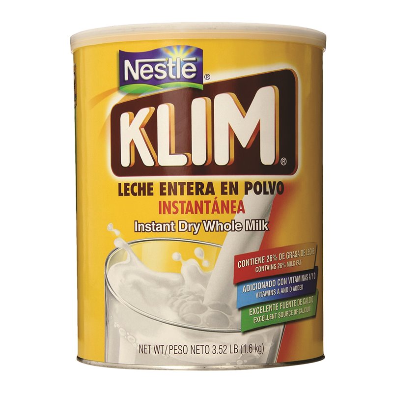 15803 - Nestle Klim Milk Powder, 3.52 Lb - BOX: 6 Units
