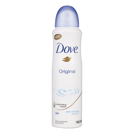 15870 - Dove Deodorant Spray, Original - 150ml - BOX: 12 Units
