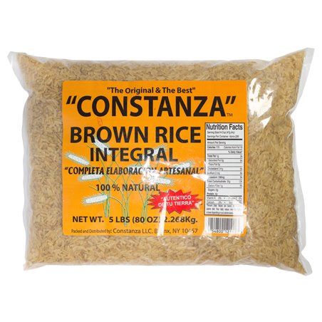 13869 - La Constanzera Brown Rice - 5 lb. ( 80 oz. ) - BOX: 8 Units