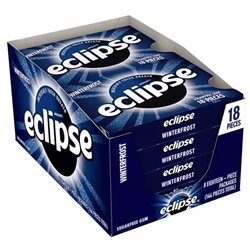 1372 - Eclipse Gum Winterfrost - 8/18 Pcs - BOX: 18 Pkg