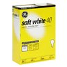 2531 - GE Light Bulbs, Soft White, 40 Watts - 12 Pack/4 Bulbs - BOX: 