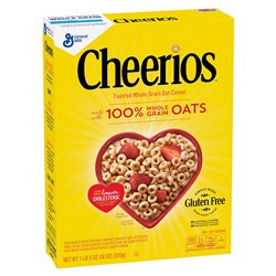 12253 - General Mills Cheerios Cereal - 18 oz. (Case of 10) - BOX: 