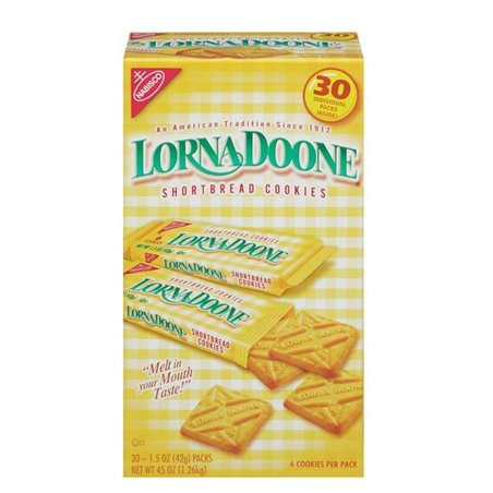 1567 - Lorna Doone Cookies - 30 Pack - BOX: 