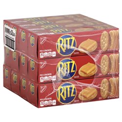1597 - Ritz Crackers Convenience Pack - 3.4 oz. (12 Packs) - BOX: 