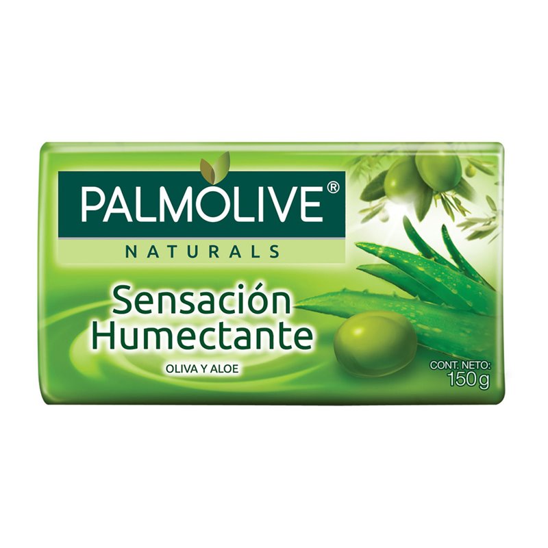 15981 - Palmolive Sensación Humectante, Oliva & Aloe - 150g - BOX: 72 Units