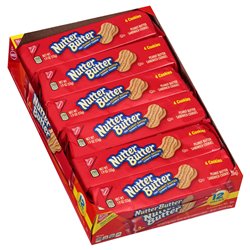 1684 - Nutter Butter Cookies - 1.9 oz. (12 Packs) - BOX: 4 Pkg