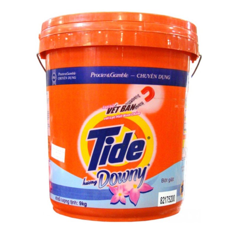 13180 - Tide Powder Detergent W/Downy (Bucket) - 9Kg - BOX: 1 Unit