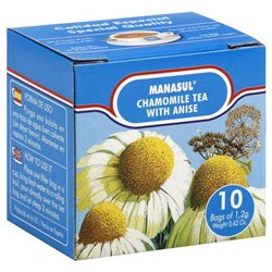 1853 - Manasul Chamomile Tea - 10 Bags (Pack of 24) - BOX: 