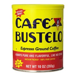 1908 - Bustelo Coffee Expresso - 10 oz. (24 Cans) - BOX: 24 Can