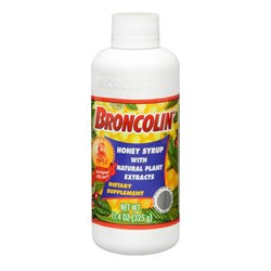 3913 - Broncolin Honey Syrup - 11.4 fl. oz. - BOX: 72 Units