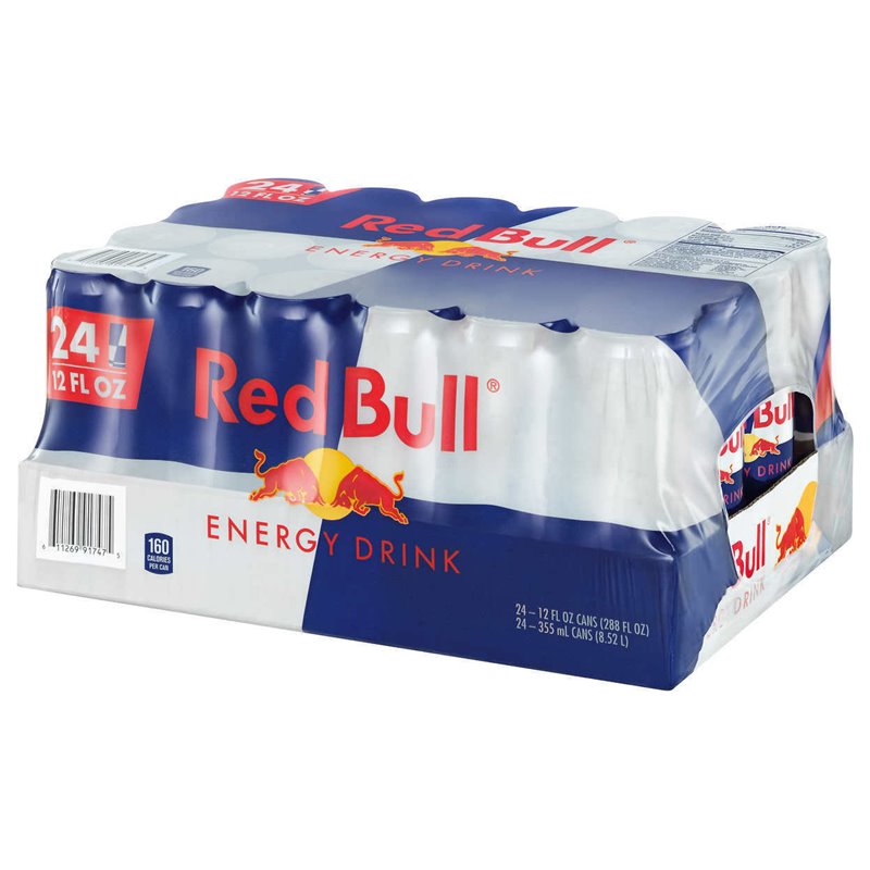 2095 - Red Bull Energy Drink - 12 fl. oz. (24 Pack) - BOX: 24 Units