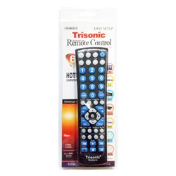 12706 - Trisonic Universal Remote Control 6 Way - ( TS-RC411 / TS-RC413 ) - BOX: 