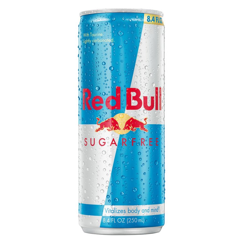 2162 - Red Bull Sugar Free - 8.4 fl. oz. (24 Pack) - BOX: 24 Units