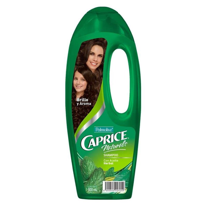 15914 - Caprice Naturals Shampoo Aceite Herbal - 760ml - BOX: 12 Units