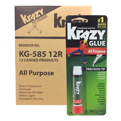 2348 - Krazy Glue All Purpose - 12ct - BOX: 