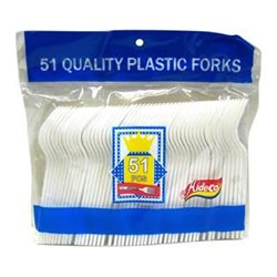 2383 - Plastic Forks - 48 Pack/ 51ct - BOX: 48