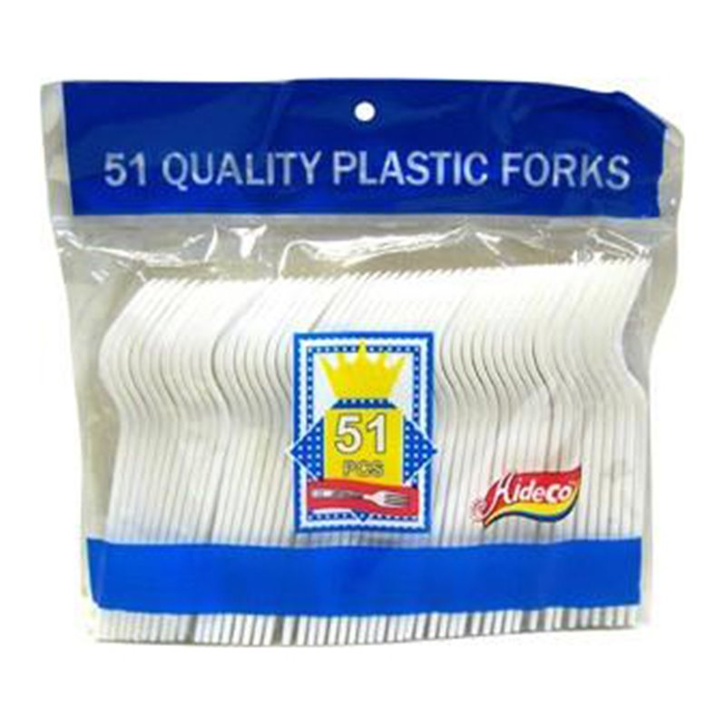 2383 - Plastic Forks - 48 Pack/ 51ct - BOX: 48