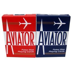 2399 - Aviator Pocker Cards Pack - (Case of 12) - BOX: 