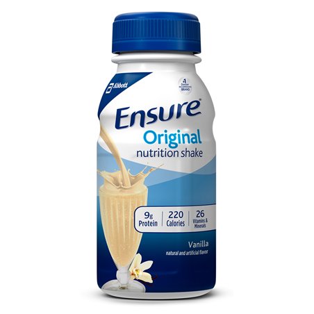 14797 - Ensure Vanilla, 8 fl. oz. - (30 Pack) - BOX: 30 Units