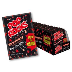 11917 - Pop Rocks Strawberry - 24ct - BOX: 20 Pkg