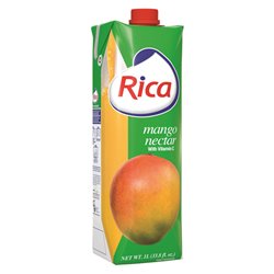 15994 - Rica Juice Mango - 1 Lt. (Pack of 12) - BOX: 12 Units