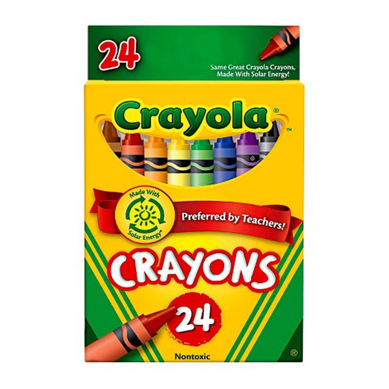 2760 - Crayola Crayons - 24ct - BOX: 12 Units