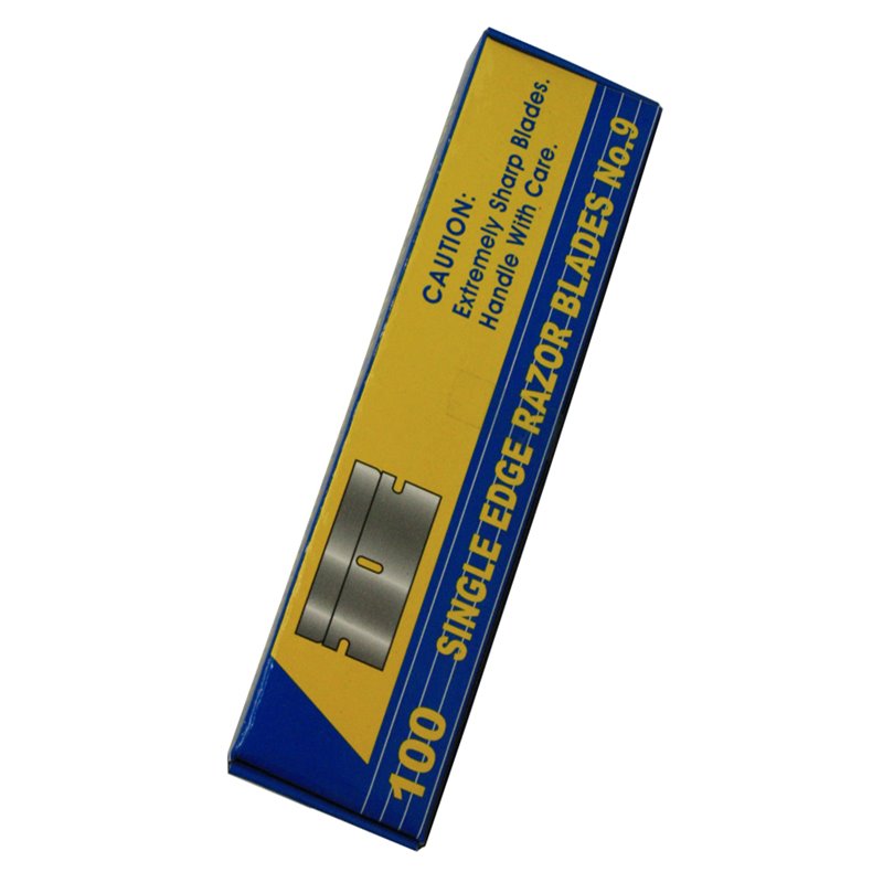 3144 - Single Edge Razors Blades - 100ct - BOX: 