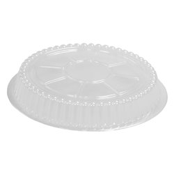 3342 - Round Plastic Dome Lids 8" - 500 Pcs - BOX: 