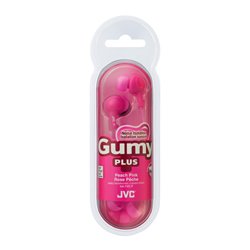 16116 - JVC Gumy Plus Headphones, Pink - BOX: 