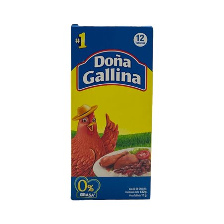 16248 - Doña Gallina, 132g - 12 Cubos - BOX: 6/24ct