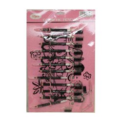 4422 - Black Cosmetic Pencils For Eyebrows - 12ct - BOX: 