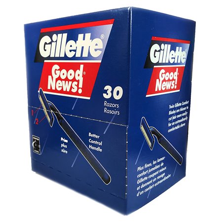 4434 - Gillette Good News! R/P - 30 Razors - BOX: 