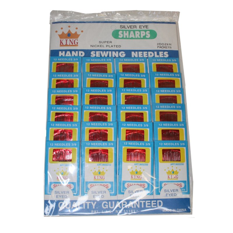 4606 - Hand Sewing Needle (Agujas) - 24 Pack/12ct - BOX: 