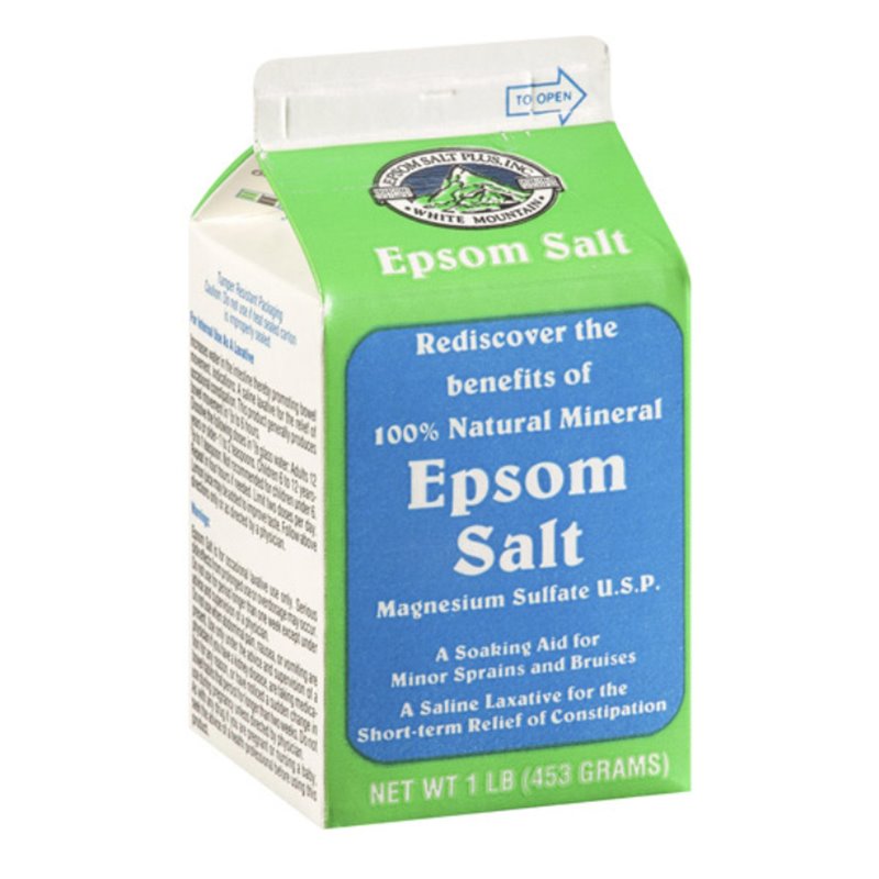 4739 - Epsom Salt - 1 lb. (Case of 12) - BOX: 12 Units