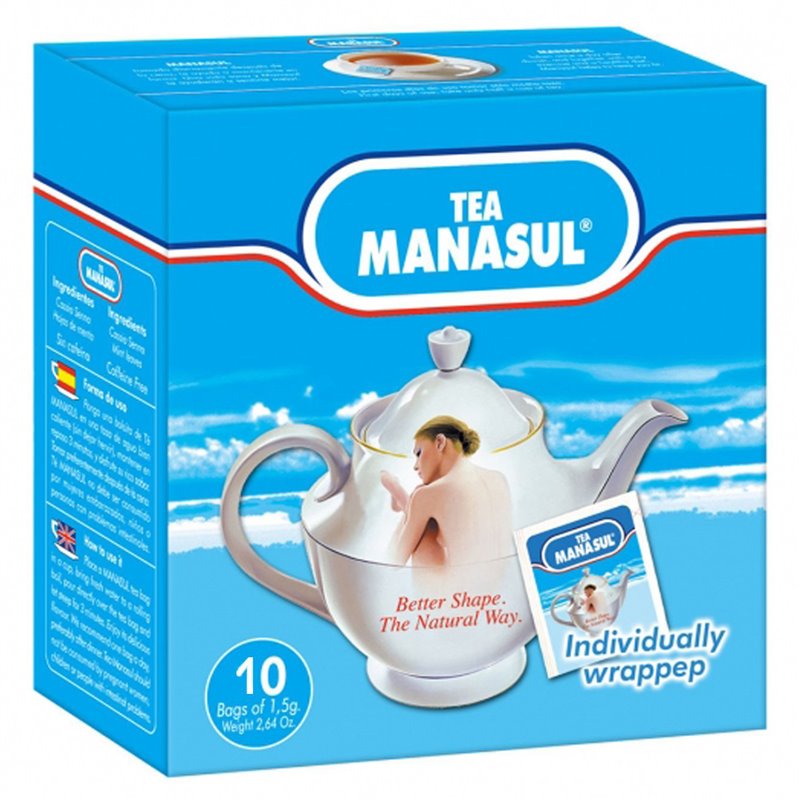 4744 - Manasul Classic Tea - 10 Bags (Pack of 24) - BOX: 
