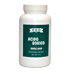 4751 - Eko Acido Borico ( Boric Acid ) - 4 oz. - BOX: 12 Units