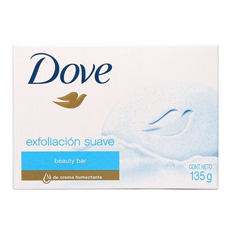 16183 - Dove Soap Bar, Exfoliación Suave - 135g - BOX: 48 Units