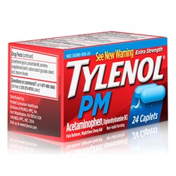 4880 - Tylenol PM Extra Strength - 24 Caps - BOX: 