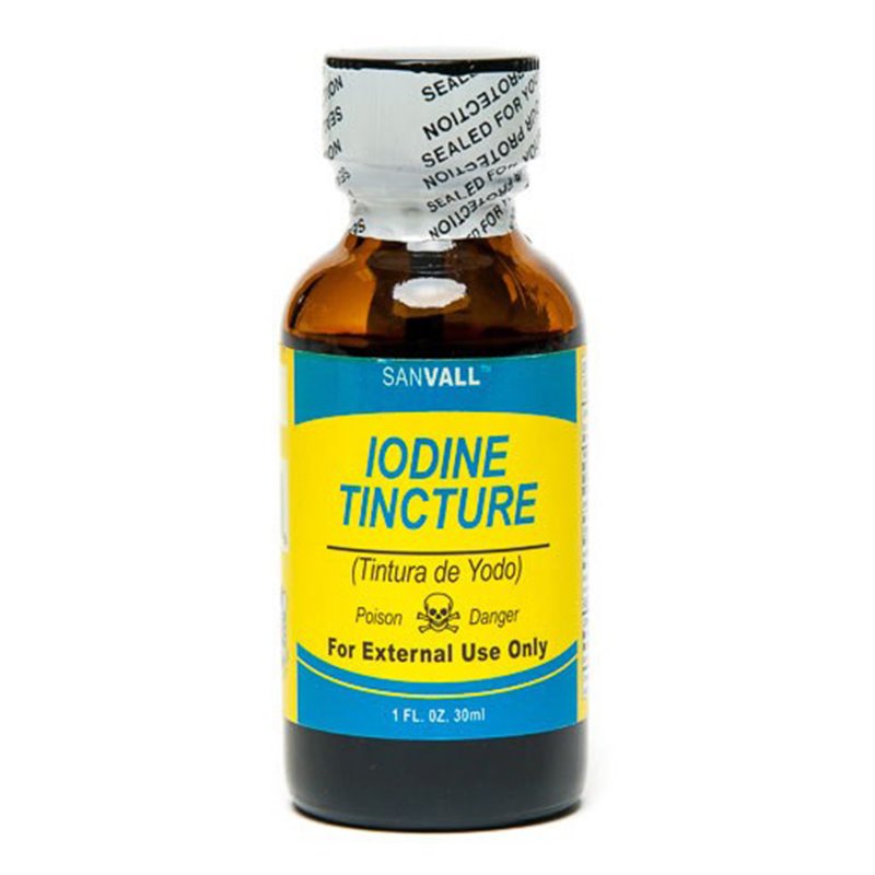 4908 - Iodo Tintura ( Iodine Tincture ) - 1 fl. oz. - BOX: 