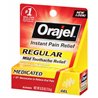 4972 - Orajel Regular Medicated, Gel - 0.25 oz. - BOX: 