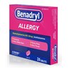 4984 - Benadryl Allergy 25mg - 24 Tablets - BOX: 12 Units