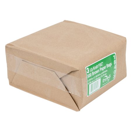 6905 - Paper Bags 3 - 500ct - BOX: 5 pkgs