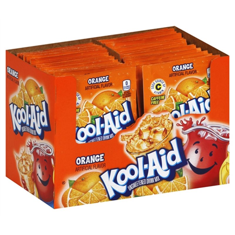 16098 - Kool Aid Orange - 48ct - BOX: 4 Pkg