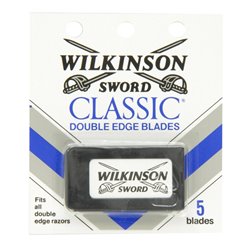 5140 - Wilkinson Double Edge Blades - 20 Pack/5ct - BOX: 3 Pkg