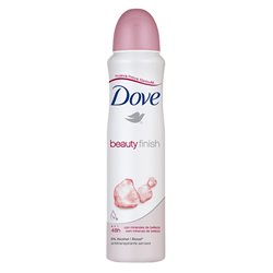 16339 - Dove Deodorant Spray, Beauty Finish - 150ml - BOX: 12 Units