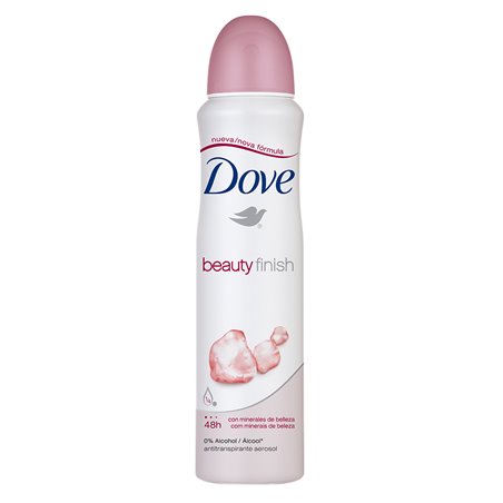 16339 - Dove Deodorant Spray, Beauty Finish - 150ml - BOX: 12 Units