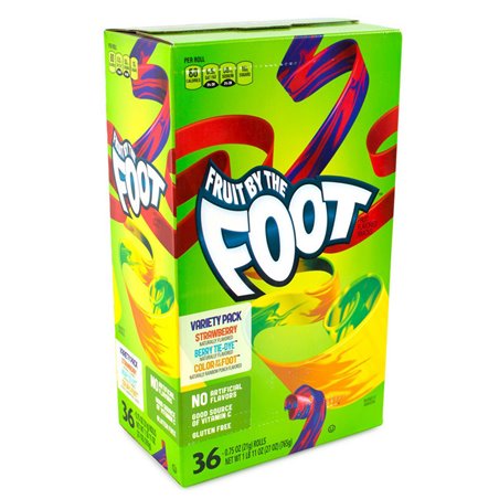 16295 - Fruit By The Foot, 0.75 oz - 36 Pack - BOX: 36 Units