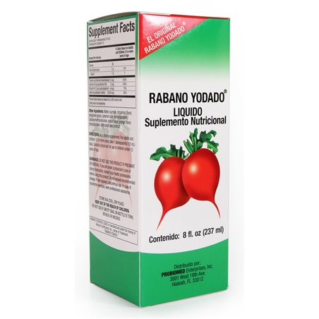 5205 - Rabano Yodado Syrup - 240ml - BOX: 24