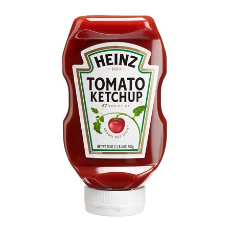 11686 - Heinz Ketchup - 20 oz. (12 Pack) - BOX: 