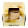 8569 - Aroma Scented Jar Candles, Vanilla Bean  - 3oz  (Pack of 8) - BOX: 8 Units